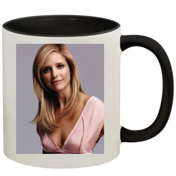 Sarah Michelle Gellar 11oz Colored Inner & Handle Mug