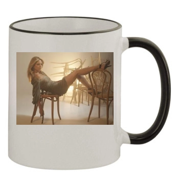 Sarah Michelle Gellar 11oz Colored Rim & Handle Mug