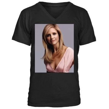 Sarah Michelle Gellar Men's V-Neck T-Shirt