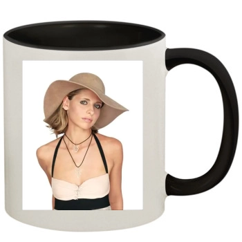 Sarah Michelle Gellar 11oz Colored Inner & Handle Mug