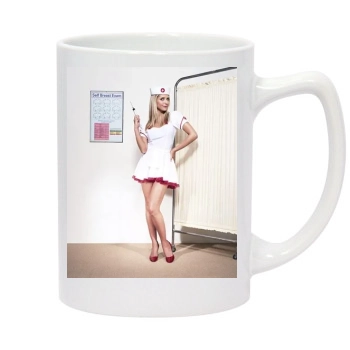 Sarah Michelle Gellar 14oz White Statesman Mug