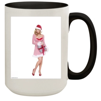 Sarah Michelle Gellar 15oz Colored Inner & Handle Mug