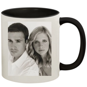 Sarah Michelle Gellar 11oz Colored Inner & Handle Mug