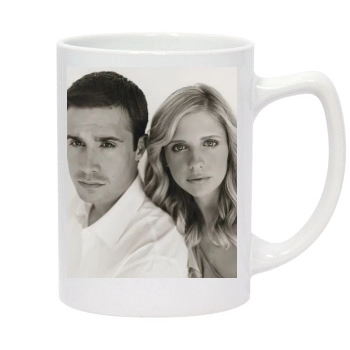 Sarah Michelle Gellar 14oz White Statesman Mug