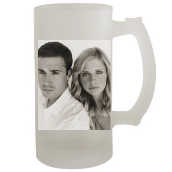 Sarah Michelle Gellar 16oz Frosted Beer Stein