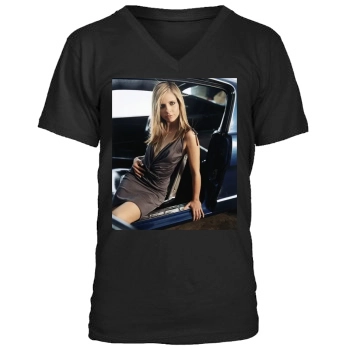 Sarah Michelle Gellar Men's V-Neck T-Shirt