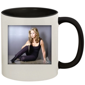 Sarah Michelle Gellar 11oz Colored Inner & Handle Mug