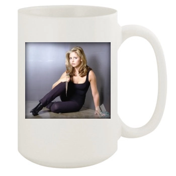 Sarah Michelle Gellar 15oz White Mug