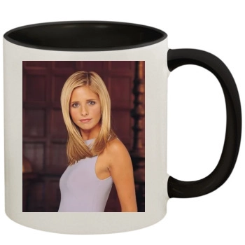 Sarah Michelle Gellar 11oz Colored Inner & Handle Mug