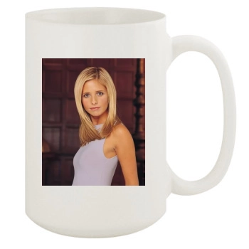 Sarah Michelle Gellar 15oz White Mug