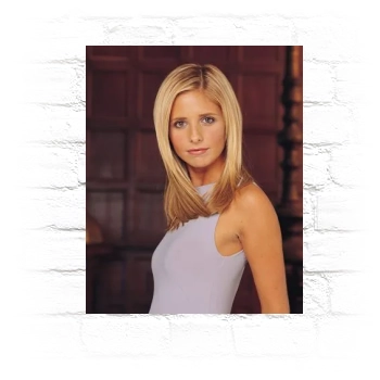 Sarah Michelle Gellar Metal Wall Art