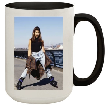 Sarah Michelle Gellar 15oz Colored Inner & Handle Mug