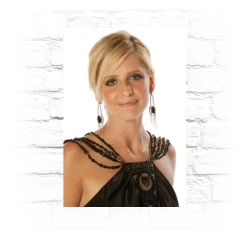 Sarah Michelle Gellar Metal Wall Art