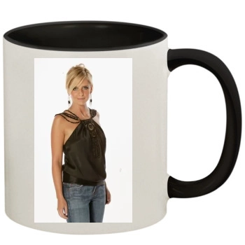 Sarah Michelle Gellar 11oz Colored Inner & Handle Mug