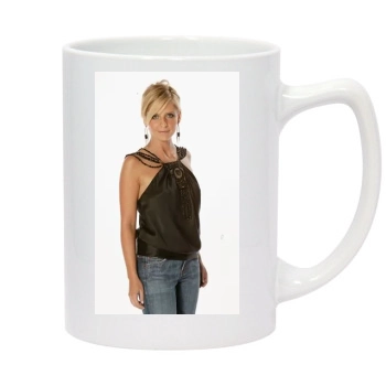 Sarah Michelle Gellar 14oz White Statesman Mug