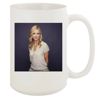 Sarah Michelle Gellar 15oz White Mug