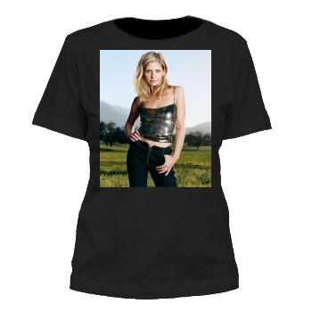 Sarah Michelle Gellar Women's Cut T-Shirt