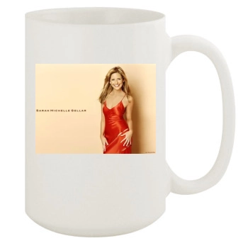 Sarah Michelle Gellar 15oz White Mug