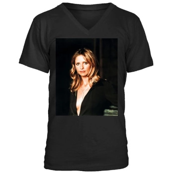 Sarah Michelle Gellar Men's V-Neck T-Shirt