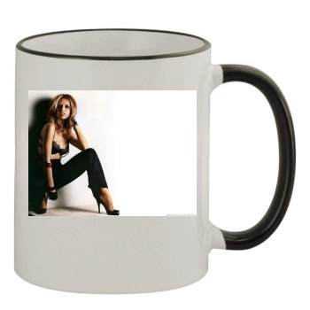 Sarah Michelle Gellar 11oz Colored Rim & Handle Mug