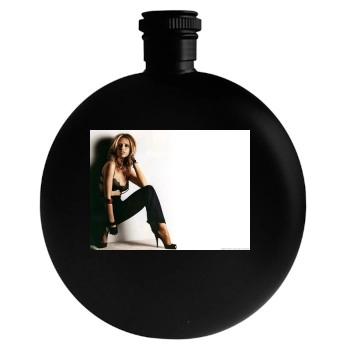 Sarah Michelle Gellar Round Flask