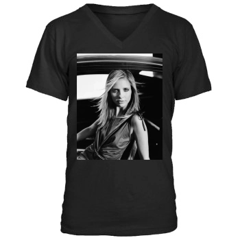 Sarah Michelle Gellar Men's V-Neck T-Shirt