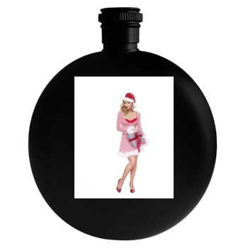 Sarah Michelle Gellar Round Flask