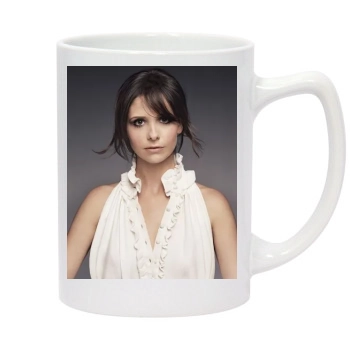 Sarah Michelle Gellar 14oz White Statesman Mug