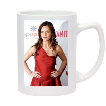 Sarah Michelle Gellar 14oz White Statesman Mug