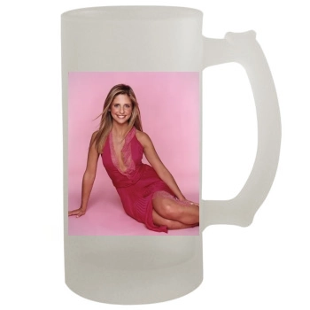 Sarah Michelle Gellar 16oz Frosted Beer Stein