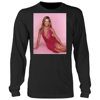 Sarah Michelle Gellar Men's Heavy Long Sleeve TShirt