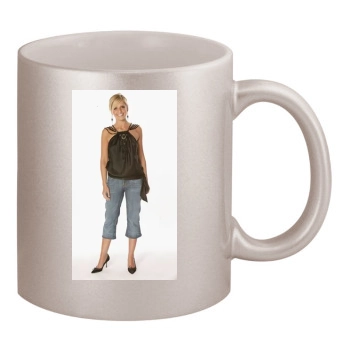 Sarah Michelle Gellar 11oz Metallic Silver Mug