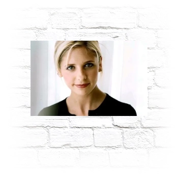 Sarah Michelle Gellar Metal Wall Art