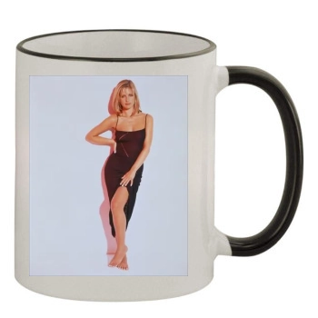 Sarah Michelle Gellar 11oz Colored Rim & Handle Mug