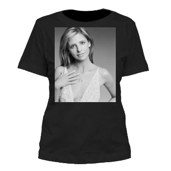 Sarah Michelle Gellar Women's Cut T-Shirt