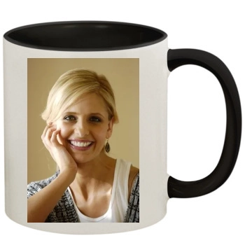 Sarah Michelle Gellar 11oz Colored Inner & Handle Mug