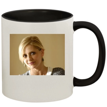 Sarah Michelle Gellar 11oz Colored Inner & Handle Mug