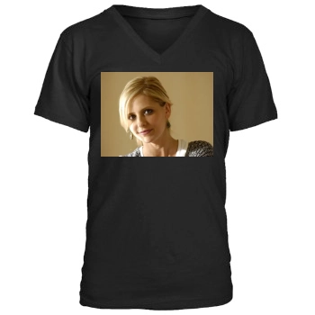 Sarah Michelle Gellar Men's V-Neck T-Shirt