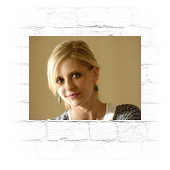 Sarah Michelle Gellar Metal Wall Art