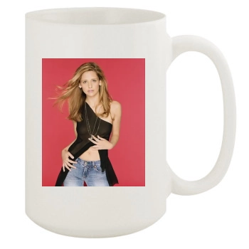 Sarah Michelle Gellar 15oz White Mug