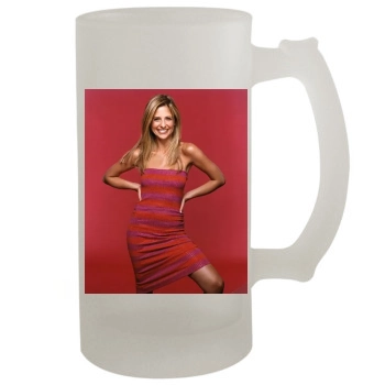 Sarah Michelle Gellar 16oz Frosted Beer Stein