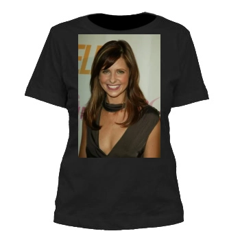 Sarah Michelle Gellar Women's Cut T-Shirt