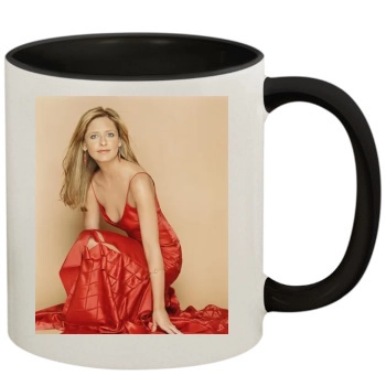 Sarah Michelle Gellar 11oz Colored Inner & Handle Mug