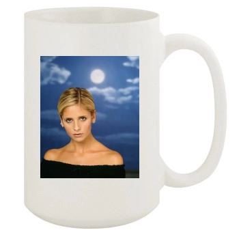 Sarah Michelle Gellar 15oz White Mug