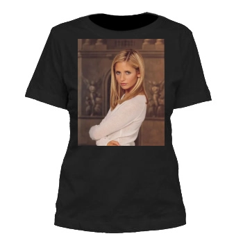 Sarah Michelle Gellar Women's Cut T-Shirt