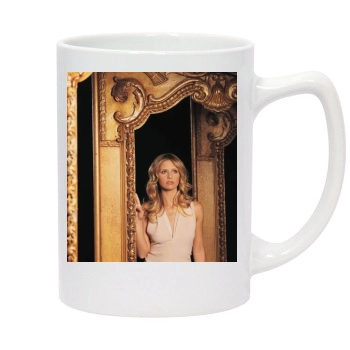 Sarah Michelle Gellar 14oz White Statesman Mug