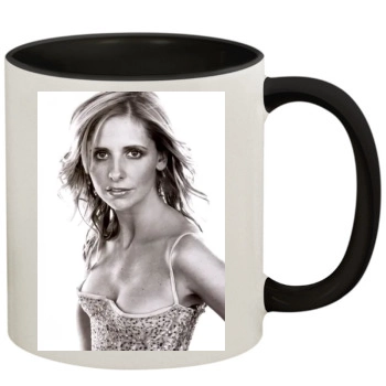 Sarah Michelle Gellar 11oz Colored Inner & Handle Mug