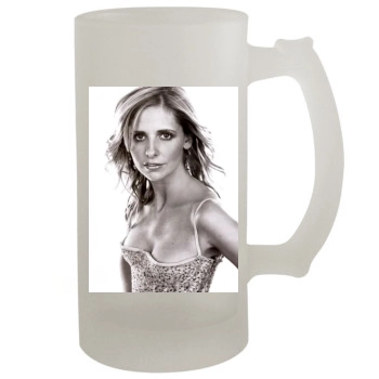 Sarah Michelle Gellar 16oz Frosted Beer Stein