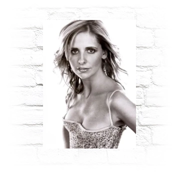 Sarah Michelle Gellar Metal Wall Art