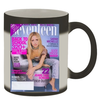 Sarah Michelle Gellar Color Changing Mug